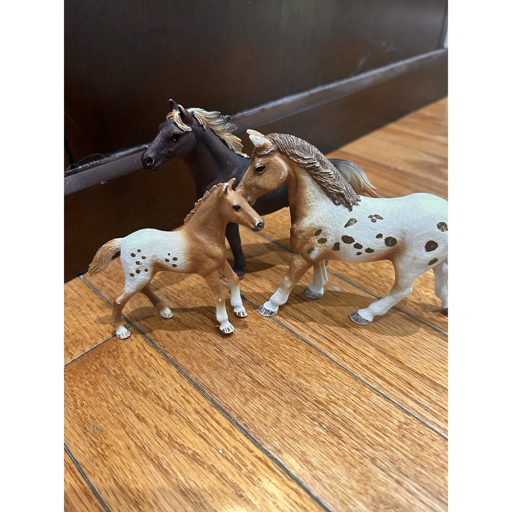 schleich‎ horses Lot Of 3, 2017 And 2015